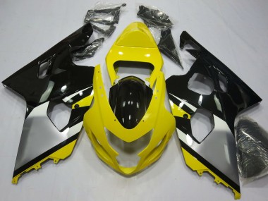 Discount 2004-2005 Yellow Silver Black OEM Style Suzuki GSXR 600 / GSXR 750 Motorcycle Fairings Canada