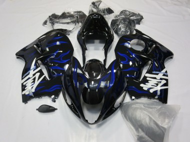 Discount 1997-2007 Blue Swirl Suzuki GSXR 1300 Motorcycle Fairings Canada