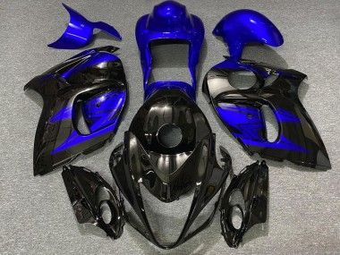 Discount 2008-2020 Glossy Black and Deep Blue Suzuki GSXR 1300 Motorcycle Fairings Canada