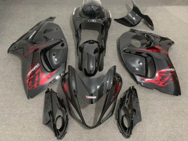 Discount 2008-2020 Glossy Black Red Suzuki GSXR 1300 Motorcycle Fairings Canada