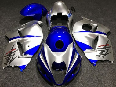 Discount 1997-2007 Silver Blue Suzuki GSXR 1300 Motorcycle Fairings Canada