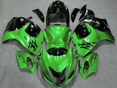 Discount 2008-2020 Glossy Green and Black Suzuki GSXR 1300 Motorcycle Fairings Canada