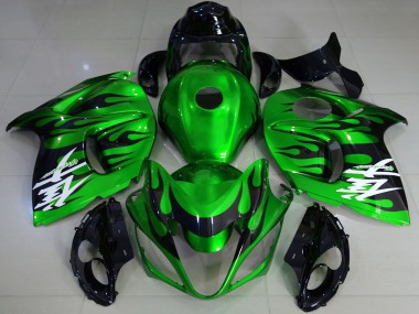 Discount 2008-2020 Glossy Green Black Suzuki GSXR 1300 Motorcycle Fairings Canada