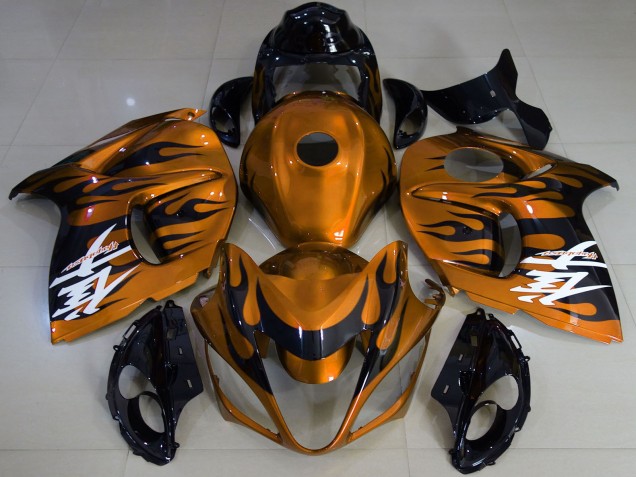 Discount 2008-2020 Glossy Orange Black Suzuki GSXR 1300 Motorcycle Fairings Canada