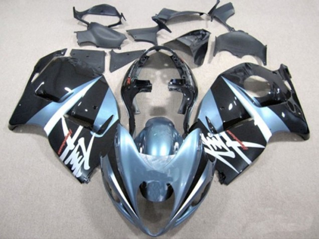 Discount 1997-2007 Light Blue and Black Suzuki GSXR 1300 Motorcycle Fairings Canada