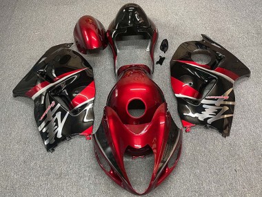 Discount 1997-2007 Maroon Red Black Style Suzuki GSXR 1300 Motorcycle Fairings Canada
