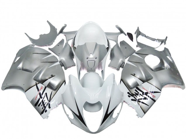 Discount 1997-2007 Silver White OEM Style Suzuki GSXR 1300 Motorcycle Fairings Canada