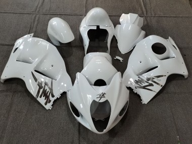 Discount 1997-2007 White OEM Style with Silver Decals Suzuki GSXR 1300 Motorcycle Fairings Canada
