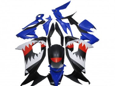 Discount 2008-2010 Blue Black White Red Shark Kawasaki ZX10R Motorcycle Fairings Canada