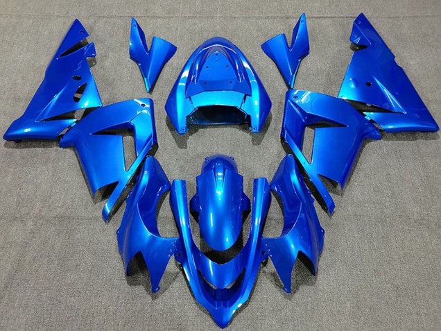 Discount 2004-2005 Bright Blue Pearl Kawasaki ZX10R Motorcycle Fairings Canada