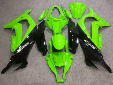 Discount 2016-2019 Green Glossy Black Kawasaki ZX10R Abs Motorcycle Fairings Canada