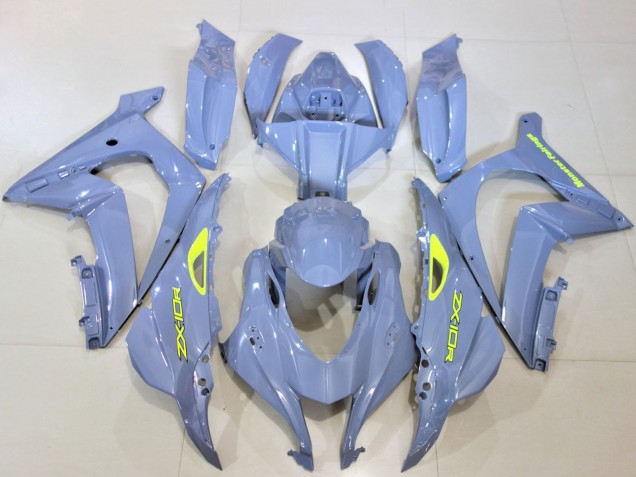 Discount 2016-2019 Light Blue Yellow Kawasaki ZX10R Motorcycle Fairings Canada