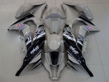 Discount 2011-2015 Grey White Black Kawasaki ZX10R Motorcycle Fairings Canada