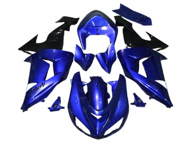 Discount 2006-2007 Blue Black Kawasaki ZX10R Motorcycle Fairings Canada