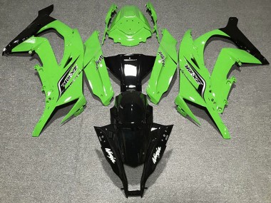 Discount 2011-2015 Green Glossy Black Kawasaki ZX10R Motorcycle Fairings Canada
