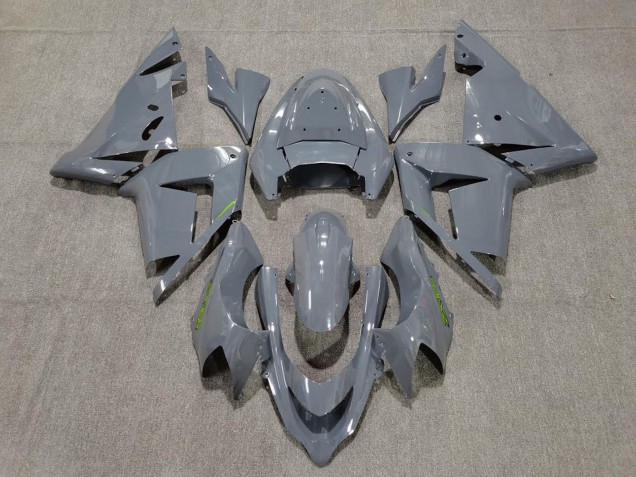 Discount 2004-2005 Glossy Grey Green Kawasaki ZX10R Motorcycle Fairings Canada