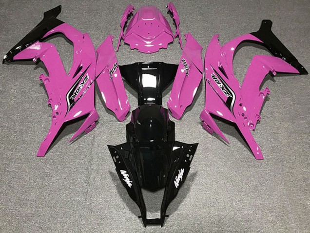 Discount 2011-2015 Pink Glossy Black Kawasaki ZX10R Motorcycle Fairings Canada