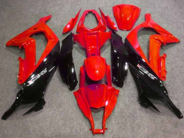 Discount 2016-2019 Red Glossy Black Kawasaki ZX10R Abs Motorcycle Fairings Canada
