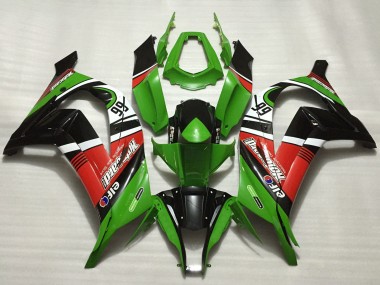 Discount 2011-2015 Green Red White Black Elf Motorcard 66 Kawasaki ZX10R Motorcycle Fairings Canada