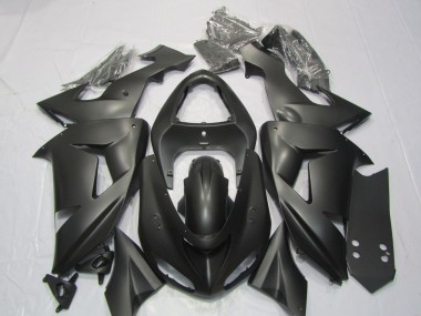 Discount 2006-2007 Matte Black Kawasaki ZX10R Motorcycle Fairings Canada