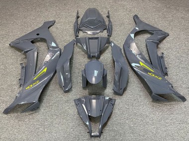 Discount 2011-2015 Nardo Grey Yellow Kawasaki ZX10R Motorcycle Fairings Canada