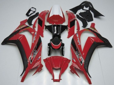Discount 2011-2015 White Red Glossy Black OEM Style Kawasaki ZX10R Motorcycle Fairings Canada