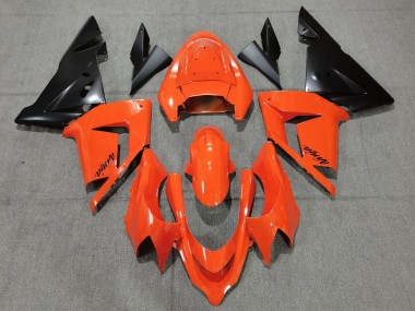 Discount 2004-2005 Orange Black Kawasaki ZX10R Motorcycle Fairings Canada