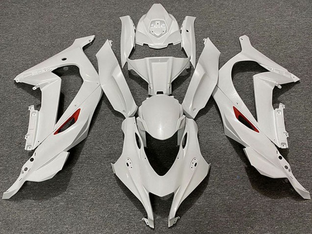 Discount 2016-2019 Pearl White Red Trim Kawasaki ZX10R Motorcycle Fairings Canada