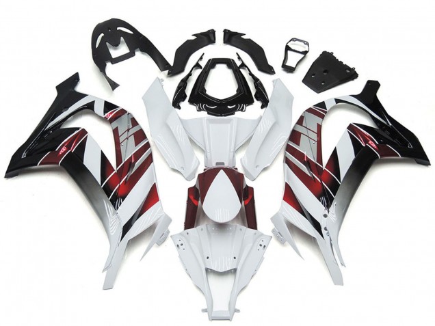 Discount 2016-2019 White Red Black Kawasaki ZX10R Motorcycle Fairings Canada