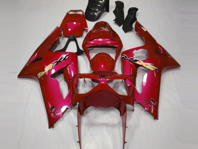 Discount 2003-2004 Red Kawasaki ZX6R Motorcycle Fairing Canada