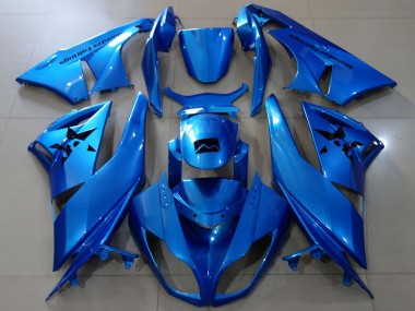 Discount 2009-2012 Blue Kawasaki ZX6R Motorcycle Fairings Canada