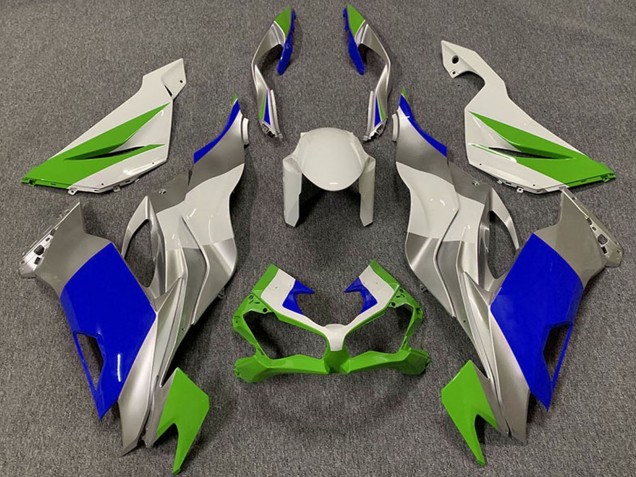 Discount 2019-2023 White Silver Green Blue Kawasaki ZX6R Motorcycle Fairings Canada