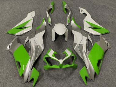 Discount 2019-2023 White Silver Green Kawasaki ZX6R Motorcycle Fairings Canada
