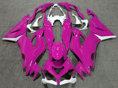Discount 2019-2023 White Hot Pink Kawasaki ZX6R Motorcycle Fairings Canada