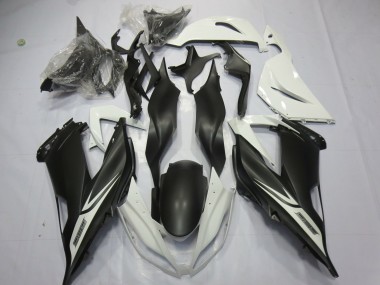 Discount 2013-2018 White Matte Black Kawasaki ZX6R Motorcycle Fairings Canada