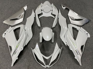 Discount 2013-2018 Pearl White Green Kawasaki ZX6R Motorcycle Fairings Canada