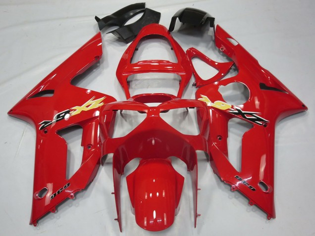 Discount 2003-2004 Red Kawasaki ZX6R Motorcycle Fairings Canada
