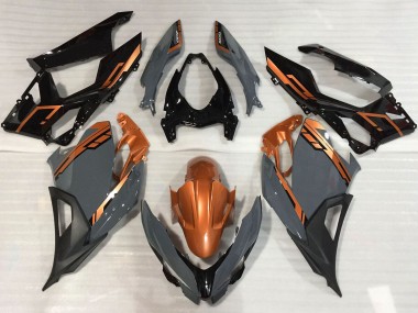 Discount 2018-2024 Orange Nardo Grey Glossy Black Kawasaki Ninja 400 Motorcycle Fairings Canada