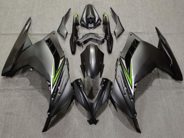 Discount 2013-2018 Matte Black Green Kawasaki Ninja 300 Motorcycle Fairings Canada