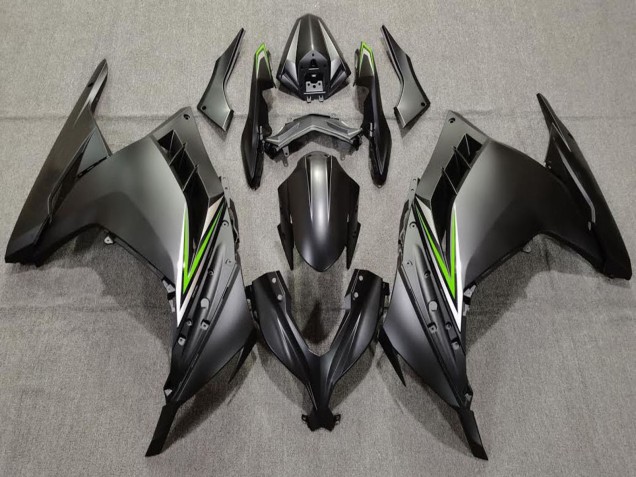 Discount 2013-2018 Matte Black Green Kawasaki Ninja 300 Motorcycle Fairings Canada