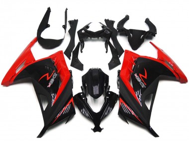Discount 2013-2018 Red Glossy Black Kawasaki Ninja 300 EX300 Motorcycle Fairings Canada