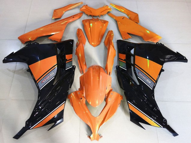 Discount 2013-2018 Orange Black Kawasaki Ninja 300 Motorcycle Fairings Canada