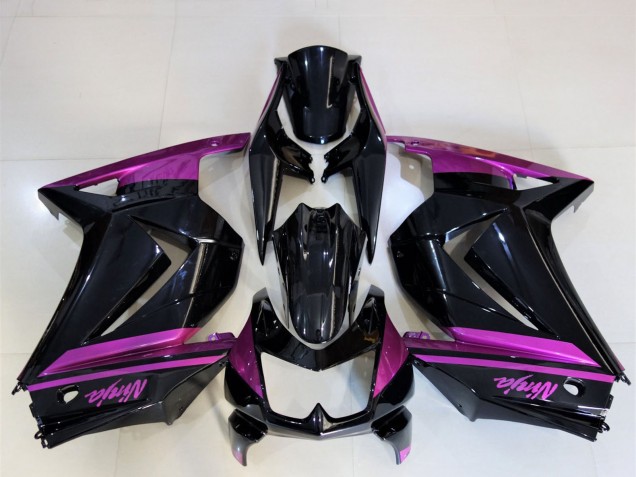 Discount 2008-2012 Glossy Black Purple Kawasaki Ninja 250 Motorcycle Fairings Canada