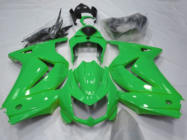 Discount 2008-2012 Green Kawasaki Ninja 250 Motorcycle Fairing Canada