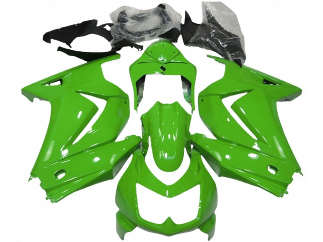 Discount 2008-2012 Green Kawasaki Ninja 250 Motorcycle Fairings Canada