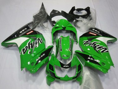 Discount 2008-2012 Green White Black Kawasaki Ninja 250 Motorcycle Fairings Canada