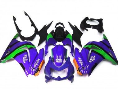 Discount 2008-2012 Purple Orange Green Black Kawasaki Ninja 250 Motorcycle Fairings Canada