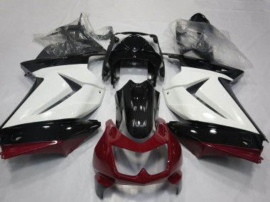 Discount 2008-2012 White Red Glossy Black Kawasaki Ninja 250 Motorcycle Fairings Canada