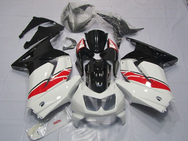Discount 2008-2012 White Red Glossy Black Yama Style Kawasaki Ninja 250 Motorcycle Fairings Canada