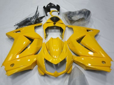 Discount 2008-2012 Yellow Kawasaki Ninja 250 Motorcycle Fairings Canada
